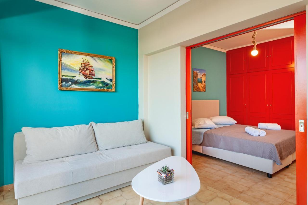 Chambre Orange Ialysos  Extérieur photo